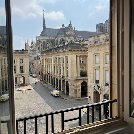 Royal Home, Hypercentre Reims Avec Vue Cathedrale Exteriér fotografie